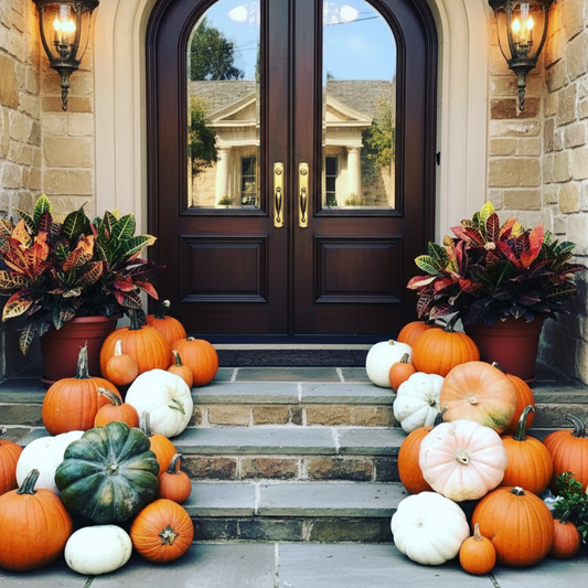 Autumn Essentials Package – Perfect for Small Porches (No Cleanup)
